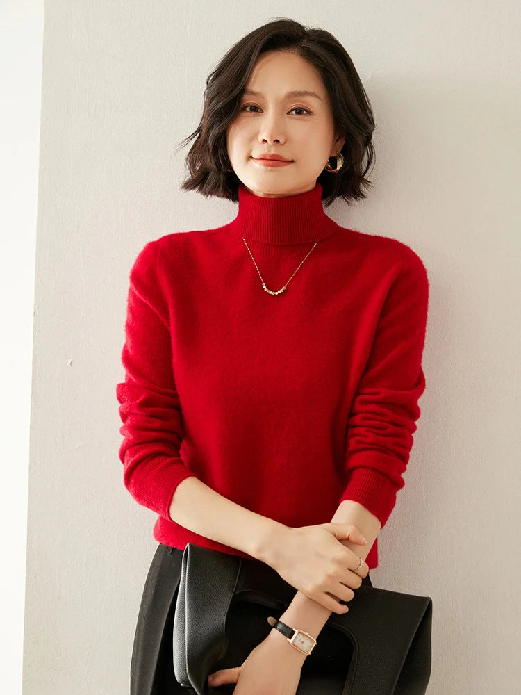 Turtleneck Cashmere Sweater