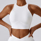 Fitness Push Up Crop Top