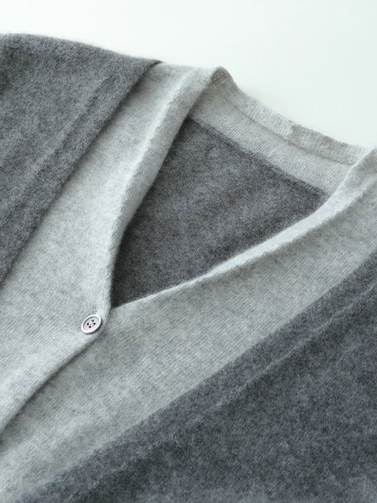 Pure cashmere cardigan