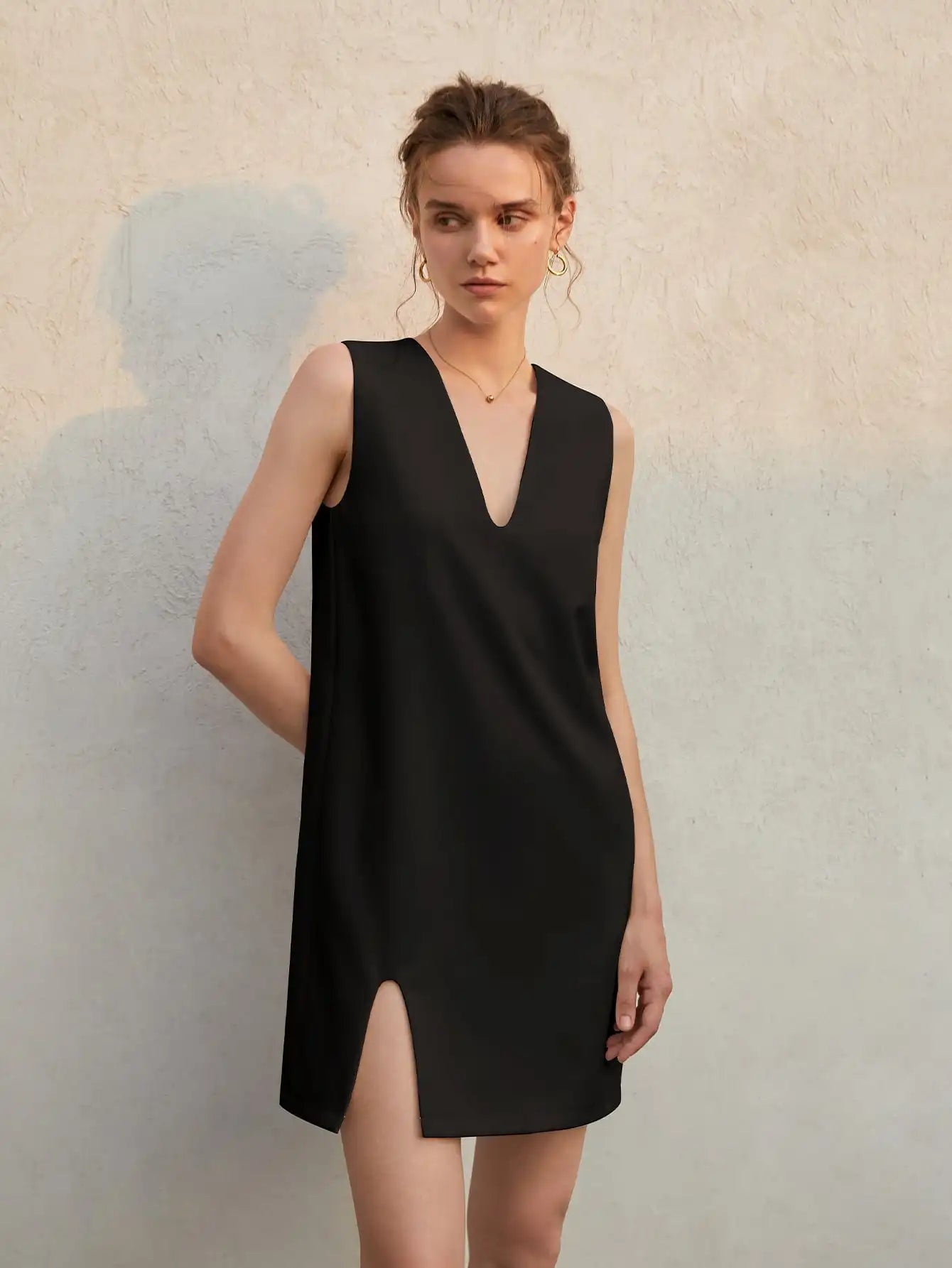 Minimalist sleeveless dress