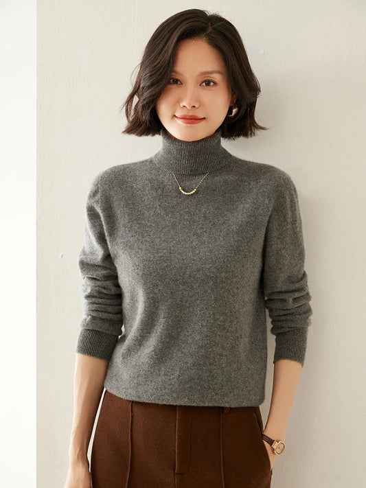 Turtleneck Cashmere Sweater