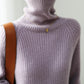 Women's High-Neck Cashmere Sweater