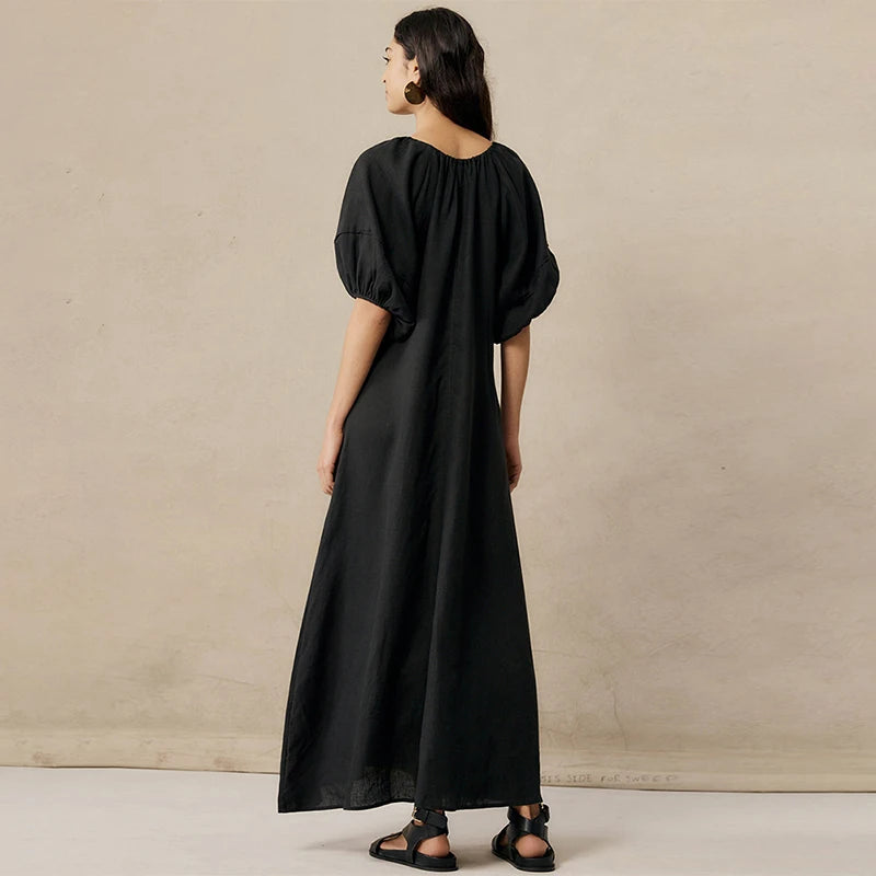 Minimalist cotton dress