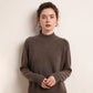 WinvyNee Women Cashmere Wool Beige Sweaters Crew Neck Casual Solid Outerwears Knitted Pullover Jumpers Clothing Winter A1044021