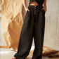 Linen oversized pants