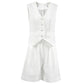 Organic Cotton Linen Suit Vest Suit Women's Summer Casual Sleeveless Vest Shorts Two-piece Set костюм женский летний