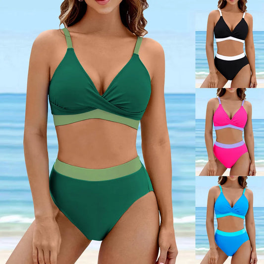 Push Up Bikinis Sports Two Pieces Swimsuit