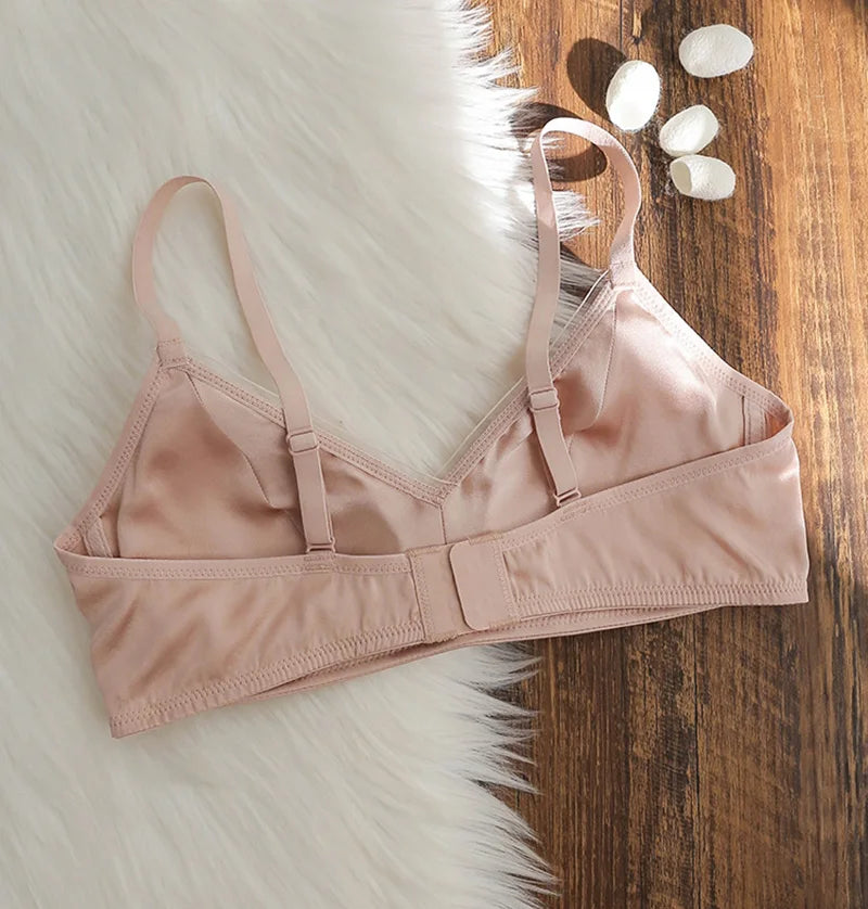 Mulberry Silk Bralette