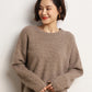 Hollow out decoration cashmere sweater