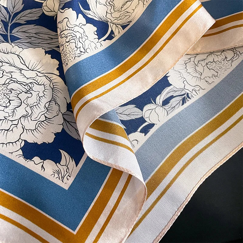 100% silk scarf