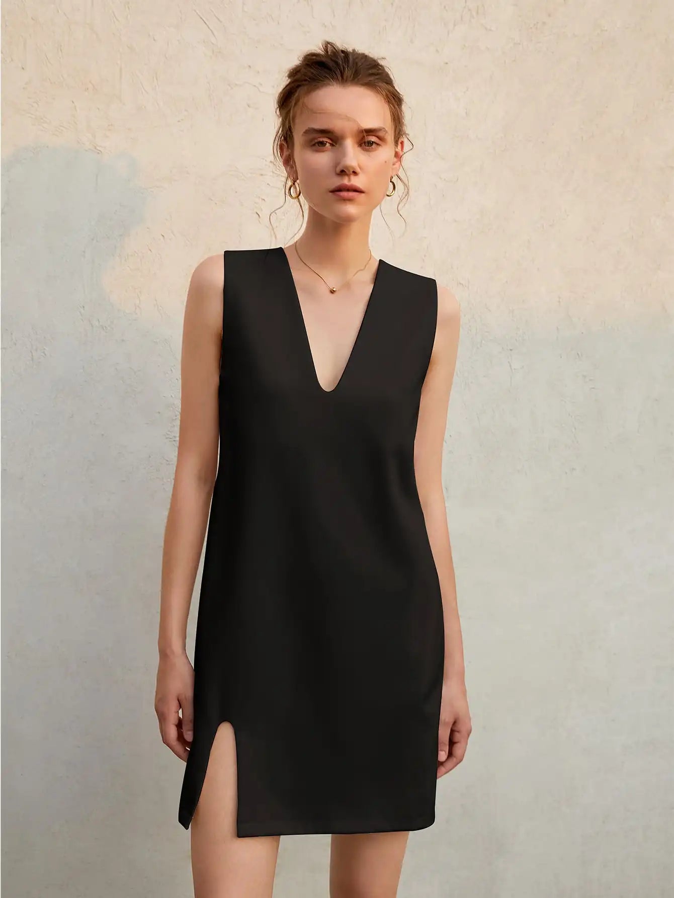 Minimalist sleeveless dress