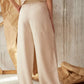 Linen oversized pants