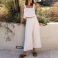 Linen crop top