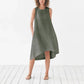 Linen beach dress