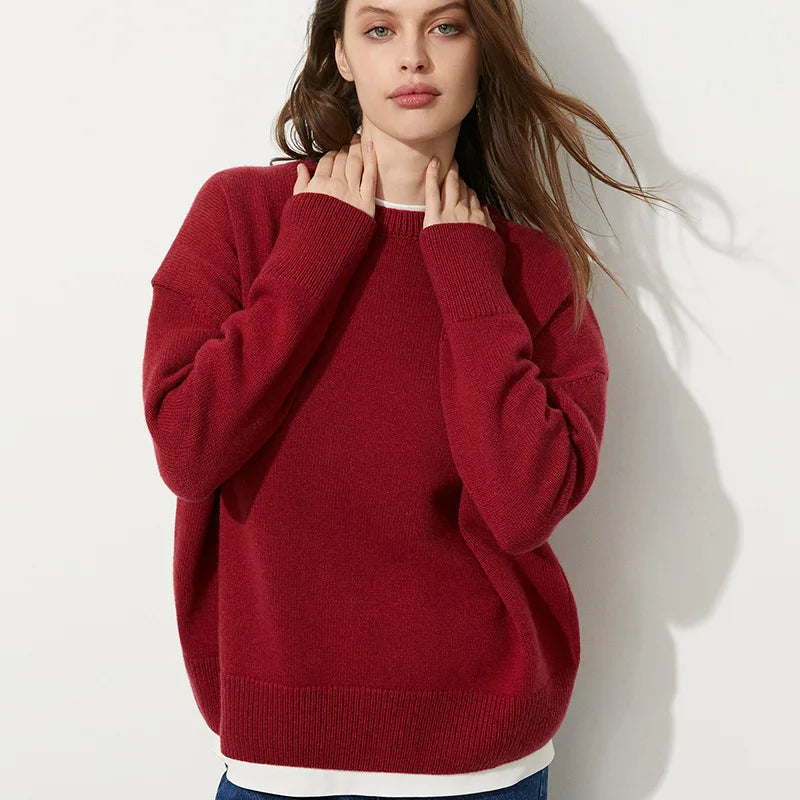 Minimalist cosy jumper