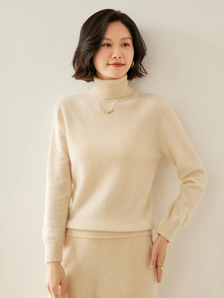 Turtleneck Cashmere Sweater