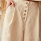 Linen oversized pants