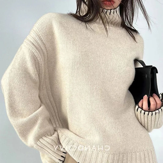 Oversized cashmere sweater