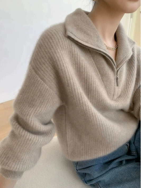 Pure cashmere jumper