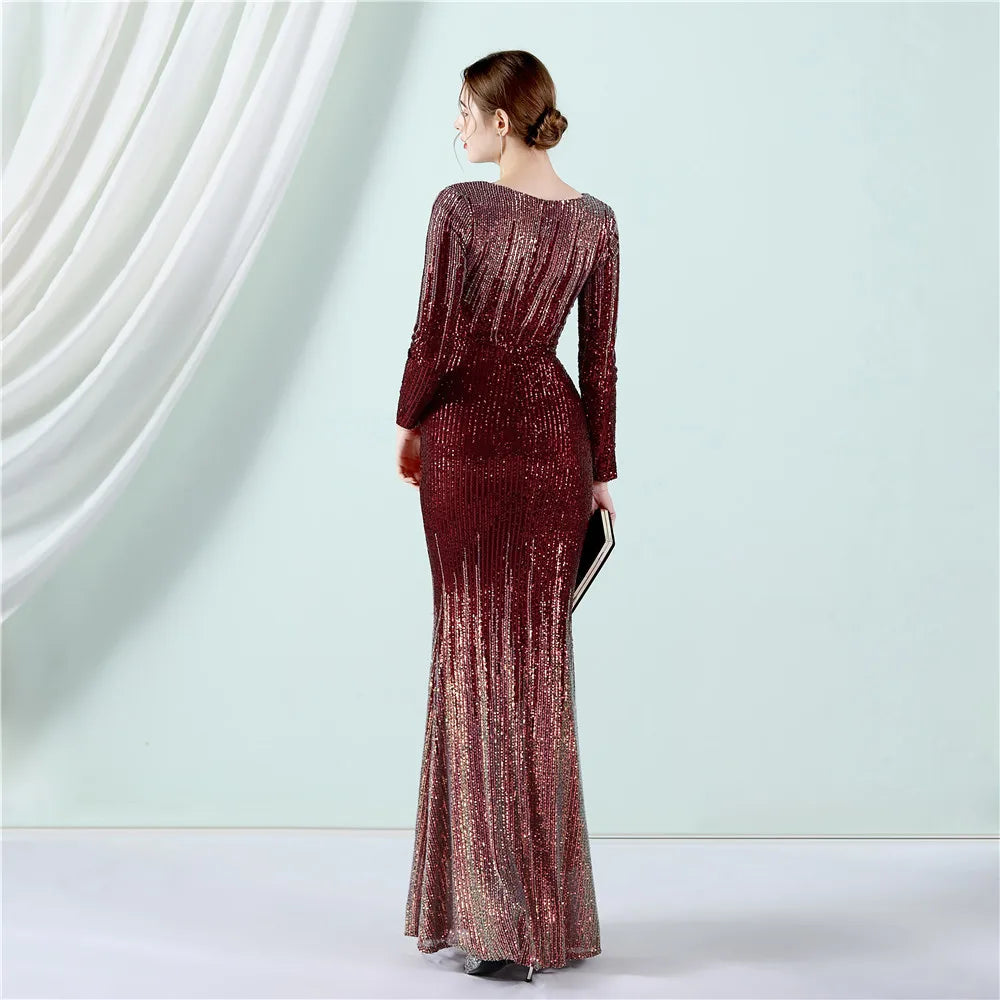 Gold Sequin dress