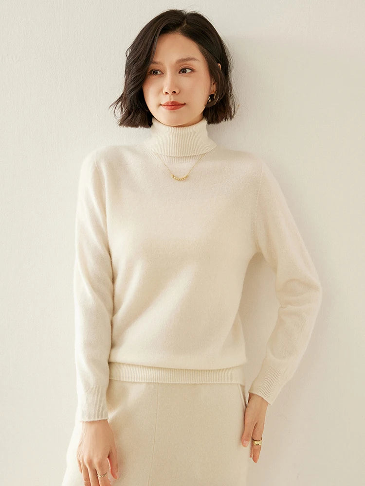 Turtleneck Cashmere Sweater