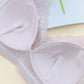 100% Mulberry Silk Lace Bra Wire Free