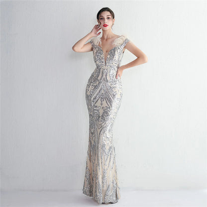 Sequin Evening Dress