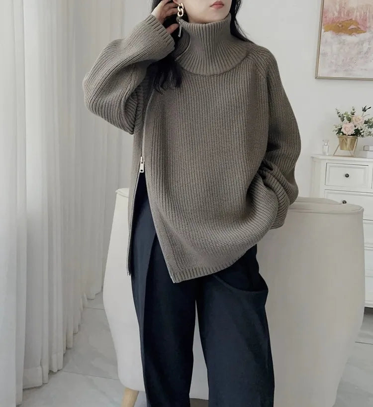 Oversized cashmere jumper