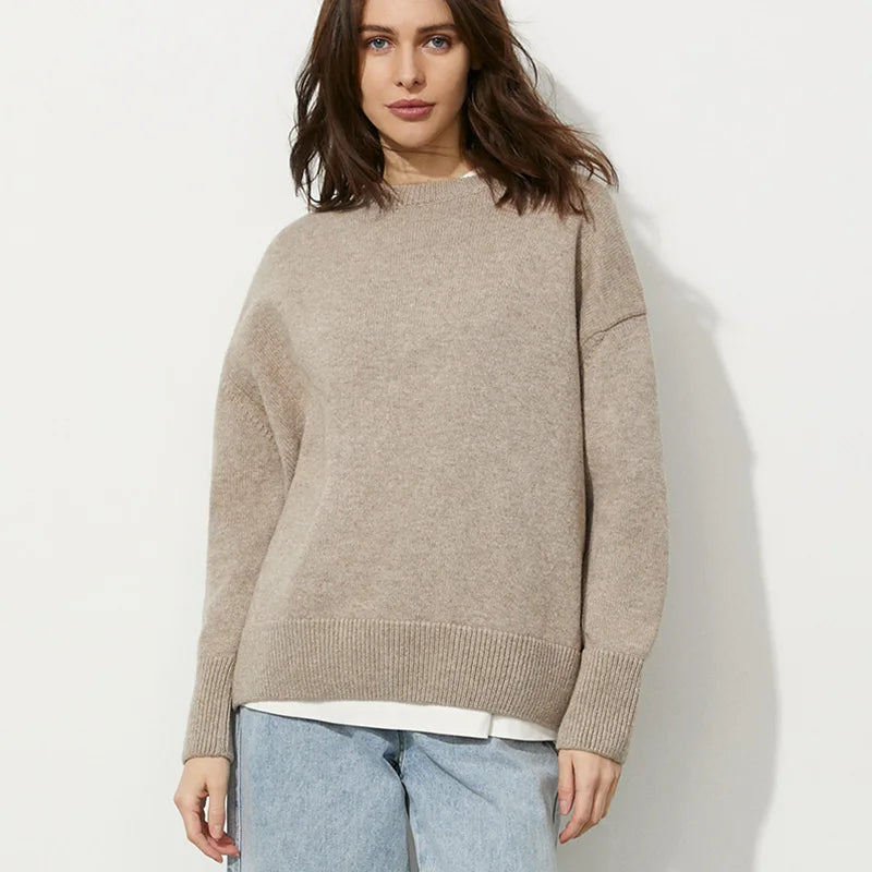 Minimalist cosy jumper