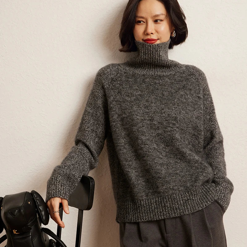 Goat Cashmere Knitted Pullovers