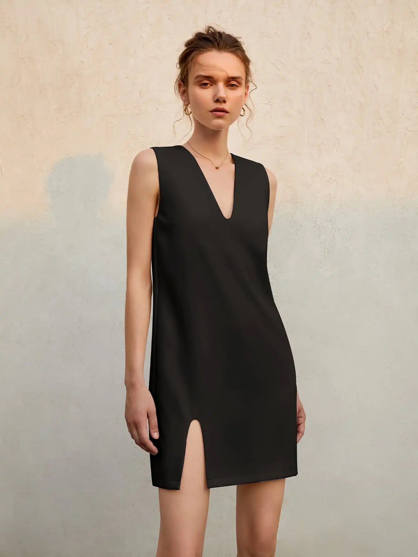 Minimalist sleeveless dress