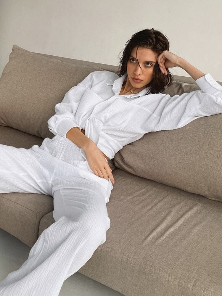 Organic cotton pyjama set