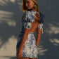 Summer Slim Print Dress