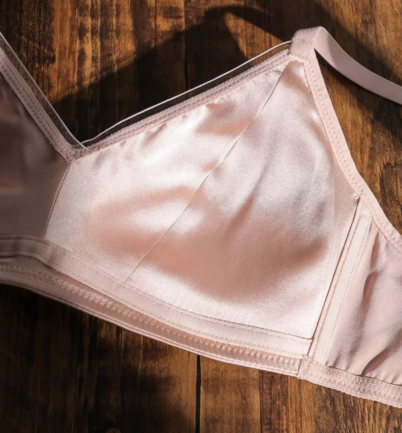 Mulberry Silk Bralette