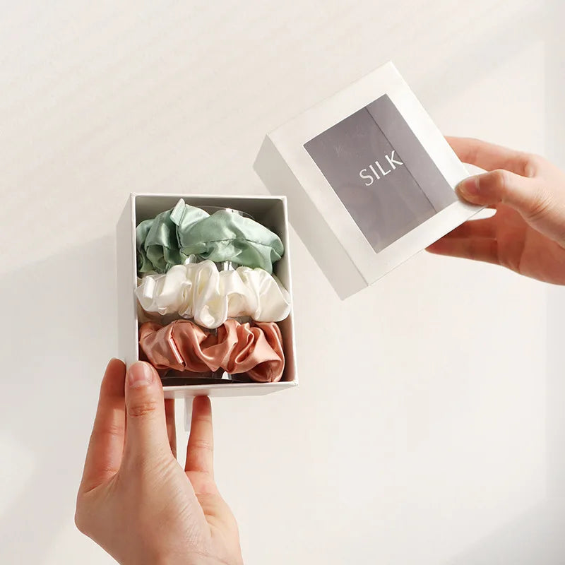 100% Mulberry Silk Scrunchie