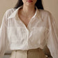 Organic cotton white shirt