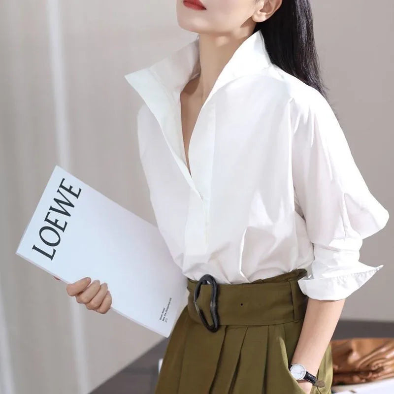 Modern casual blouse
