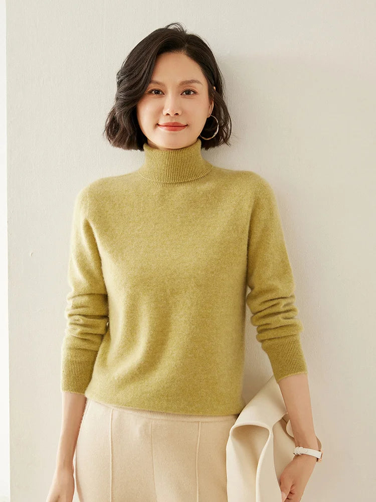 Turtleneck Cashmere Sweater