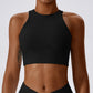 Fitness Push Up Crop Top