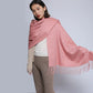 Luxury cashmere big scarf