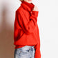 High collar cashmere pullover