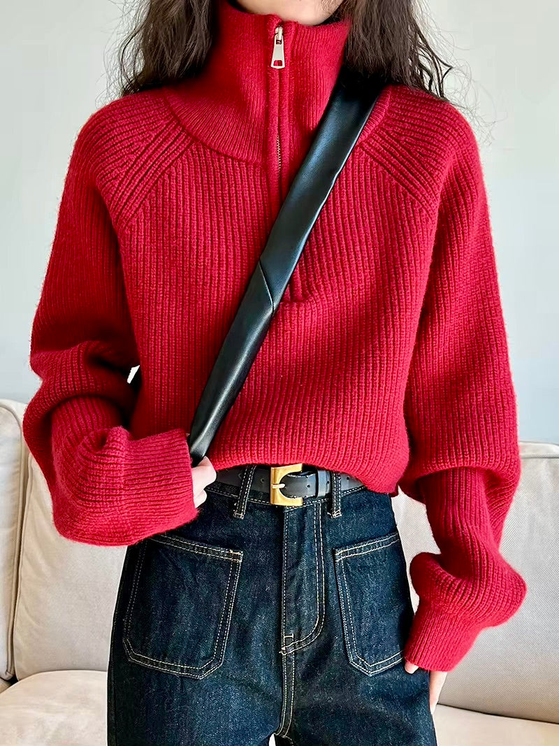 Cashmere turtleneck jumper