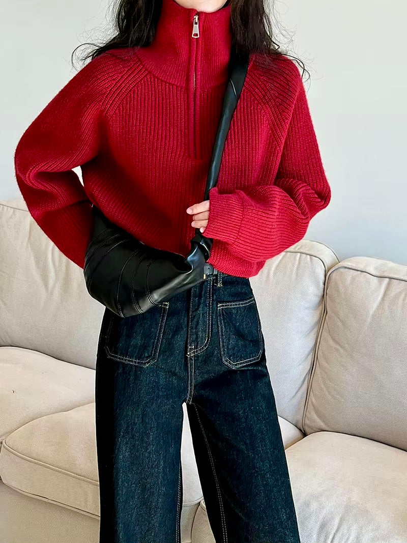 Cashmere turtleneck jumper