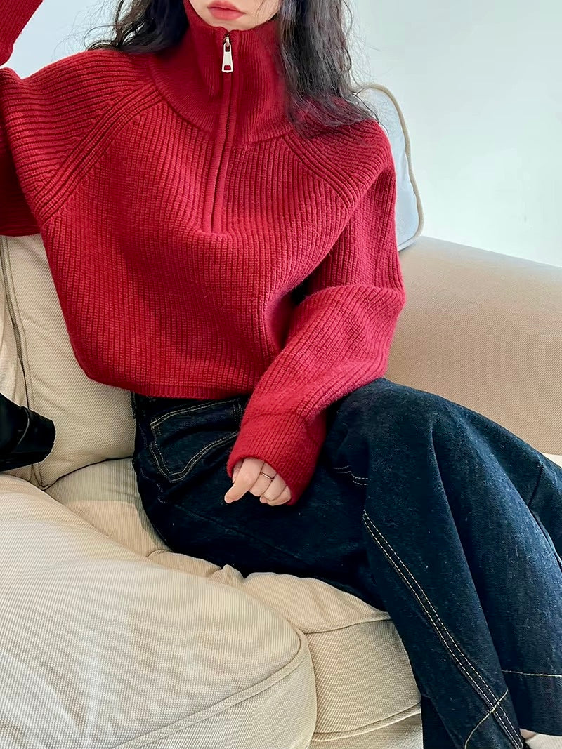 Cashmere turtleneck jumper