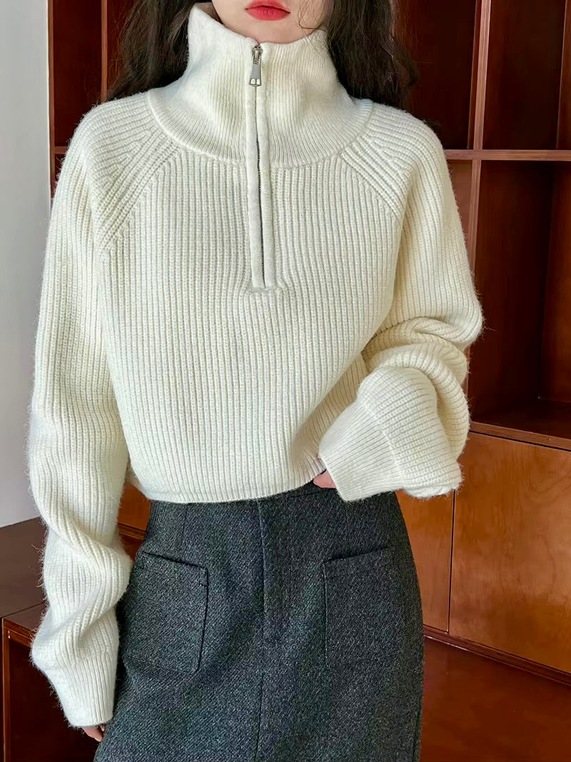 Cashmere turtleneck jumper