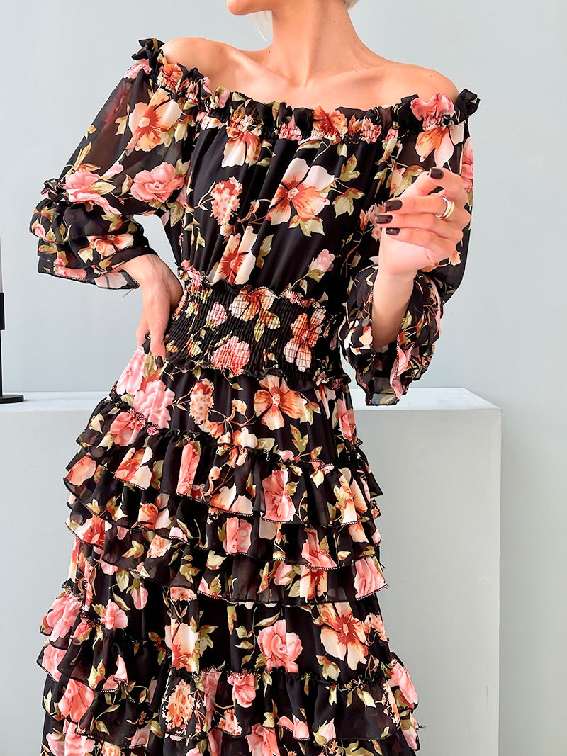 Floral summer dress