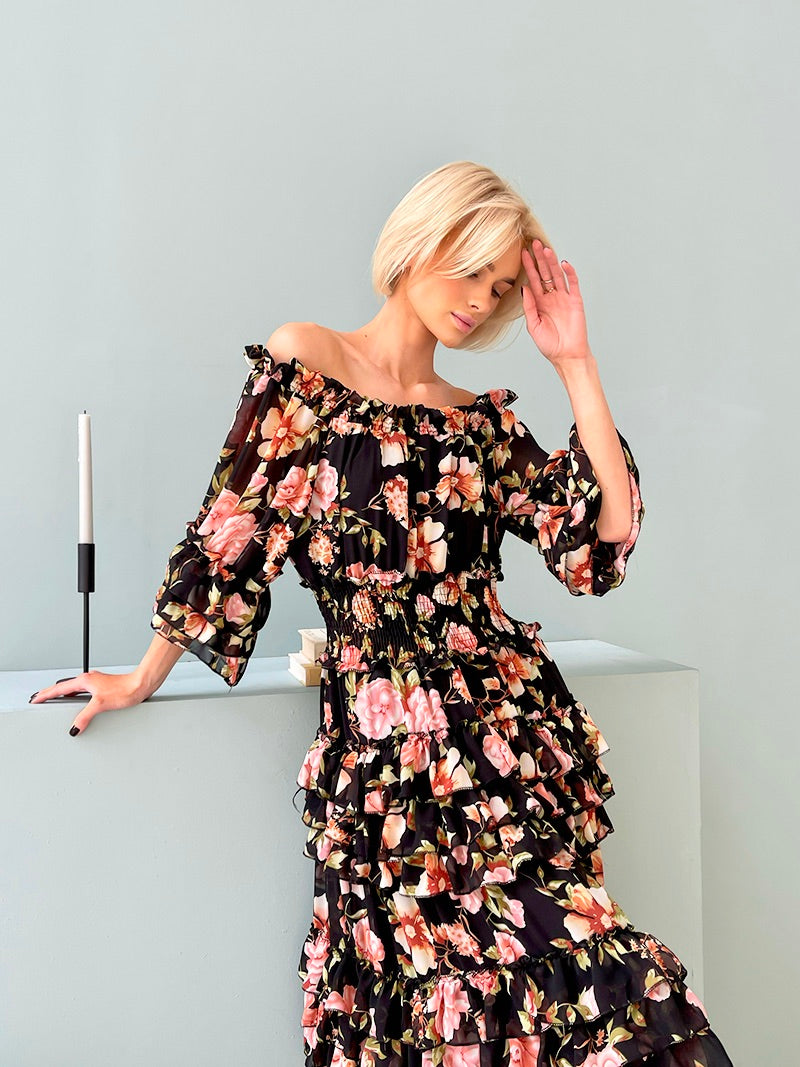 Floral summer dress