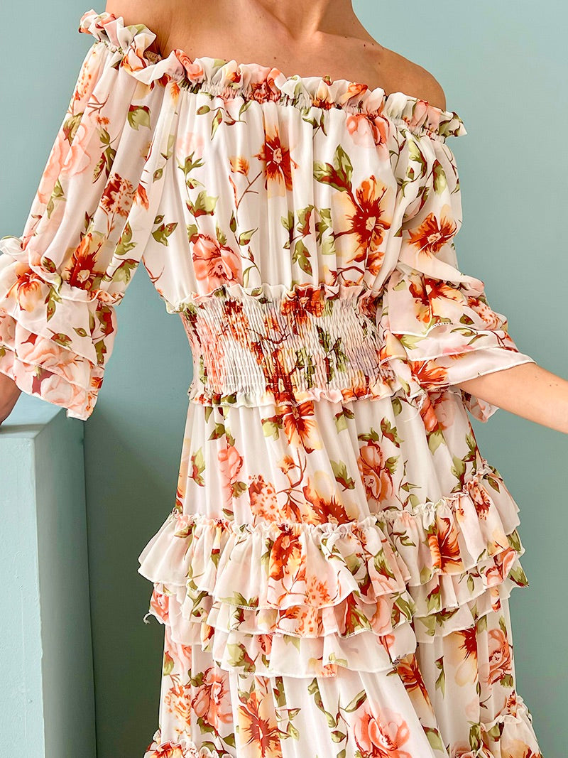 Floral summer dress