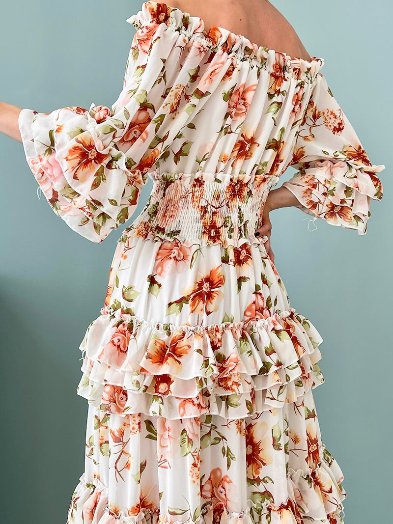 Floral summer dress