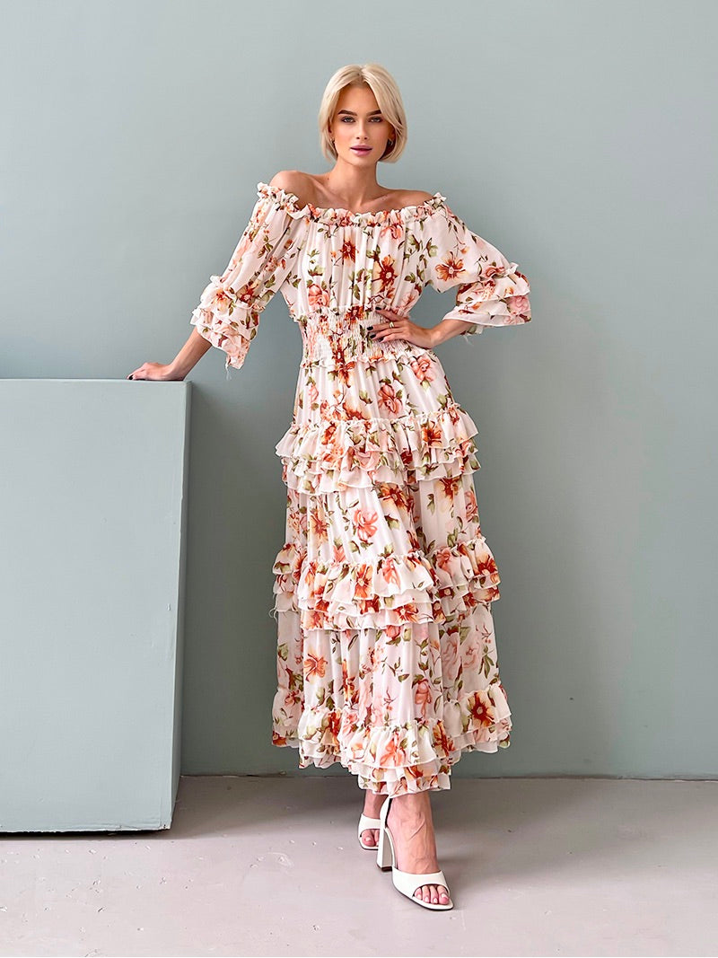 Floral summer dress